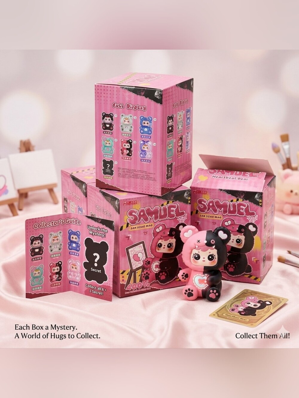 SAMUEL 400% Bear Critical Hit Plush Blind Box